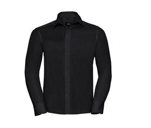 Russell Collection JZ958 - Modern Fit non-Iron skjorta för män Black