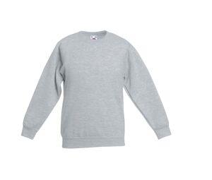 Fruit of the Loom SC351 - Barntröja med rund hals Heather Grey