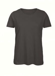 B&C BC043 - Ekologisk bomullst-shirt för kvinnor Dark Grey