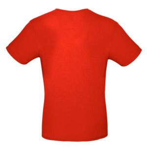 B&C BC01T - T-shirt herr 100% bomull Fire Red
