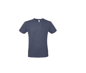 B&C BC01T - T-shirt herr 100% bomull Blue Denim