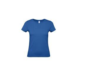 B&C BC02T - Tee-shirt femme col rond 150 Royal