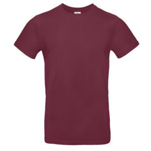 B&C BC03T - Tee-shirt homme col rond 190 Burgundy