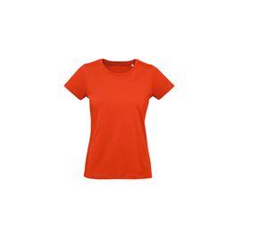 B&C BC049 - T-shirt i 100% ekologisk bomull för kvinnor Fire Red