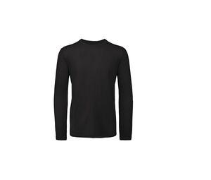 B&C BC070 - Ekologisk bomull herr långärmad T-shirt Black