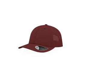 ATLANTIS AT182 - Casquette ventilée Breezy Burgundy