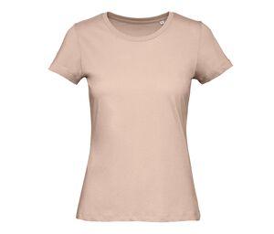 B&C BC043 - Ekologisk bomullst-shirt för kvinnor Millenial Pink