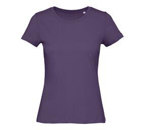 B&C BC043 - Ekologisk bomullst-shirt för kvinnor Urban Purple