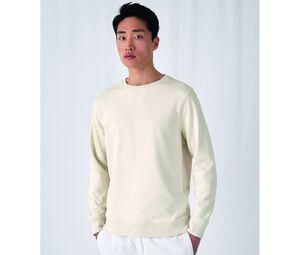 B&C BCU31B - Sweat col rond organique Off White