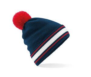BEECHFIELD BF472 - Bonnet French Navy / Classic Red / White