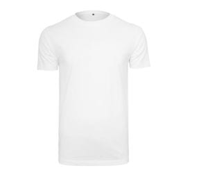 BUILD YOUR BRAND BY004 - Tshirt col rond White