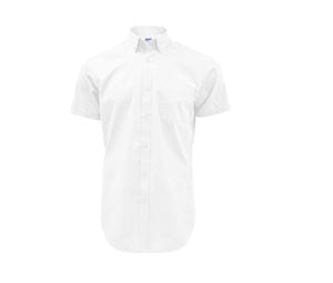 JHK JK605 - Oxfordskjorta för män White