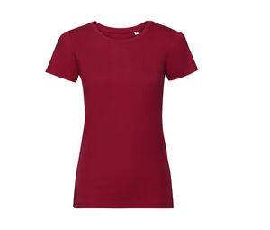 Russell RU108F - Ekologisk T-shirt dam Classic Red