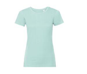 Russell RU108F - Ekologisk T-shirt dam Aqua