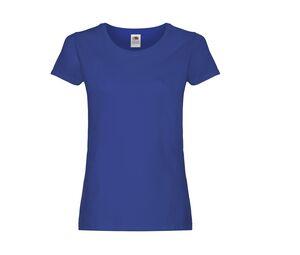 Fruit of the Loom SC1422 - T-shirt med rund hals för kvinnor Royal Blue
