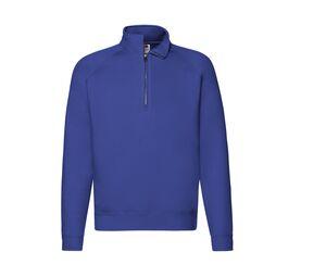 Fruit of the Loom SC276 - Premium tröja med Dragkedja för män Royal Blue