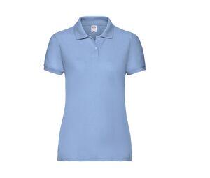 Fruit of the Loom SC281 - Ladyfit 65/35 Polo (63-212-0) Sky Blue