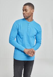 Urban Classics TB276C - Basic Henley L/S Tee