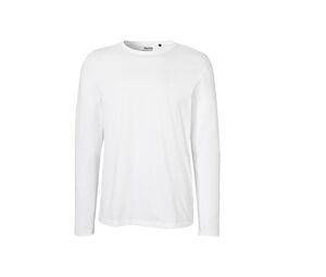 Neutral O61050 - Långärmad T-shirt för män White