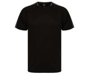 Finden & Hales LV290 - Team T-shirt Black/ Gunmetal Grey