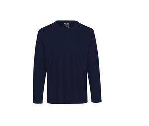 Neutral O61050 - Långärmad T-shirt för män Navy