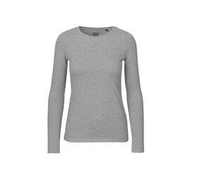 Neutral O81050 - Långärmad T-shirt för kvinnor Sport Grey