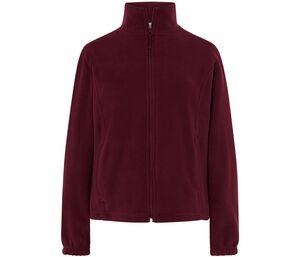 JHK JK300F - Women's fleece jacket Burgundy