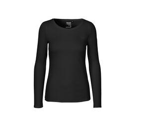 Neutral O81050 - Långärmad T-shirt för kvinnor Black