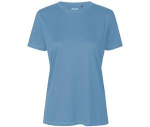 Neutral R81001 - Women's breathable recycled polyester t-shirt Dusty Indigo