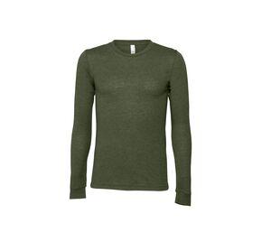 Bella+Canvas BE3501 - Unisex långärmad T-shirt Military Green