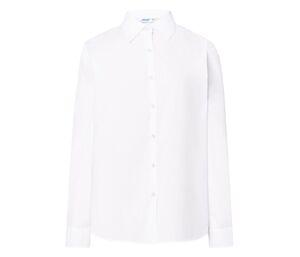 JHK JK615 - Poplin skjorta för kvinnor White