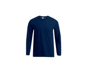 Promodoro PM4099 - Långärmad T-shirt för män Navy