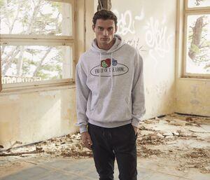 FRUIT OF THE LOOM VINTAGE SCV270 - Unisex hoodie with Fruit of the Loom logo Black