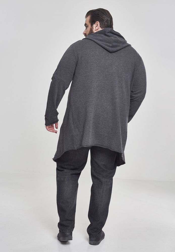 Urban Classics TB1389C - Long Hooded Open Edge Cardigan