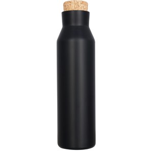 PF Concept 100535 - Fornnordiska vakuumisolerad flaska i koppar med kork Solid Black