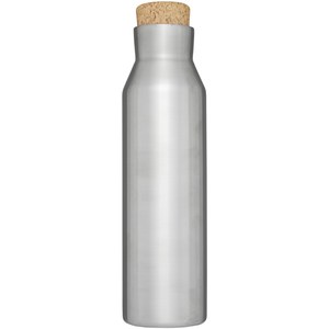 PF Concept 100535 - Fornnordiska vakuumisolerad flaska i koppar med kork Silver
