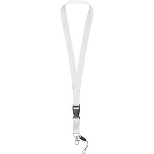PF Concept 102508 - Sagan nyckelband med avtagbart spänne, telefonhållare White