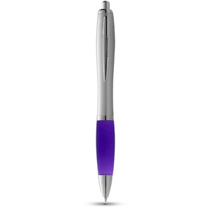 PF Concept 106355 - Nash kulspetspenna med silverfärgad pennkropp och färgat grepp