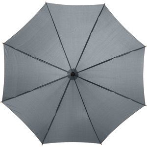 PF Concept 109048 - Kyle 23" automatiskt paraply med skaft och handtag i trä Grey