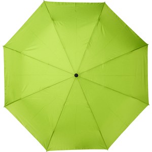 PF Concept 109143 - Bo 21" hopfällbart automatiskt paraply i återvunnen PET Lime