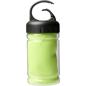 PF Concept 126170 - Remy kylhandduk i PET-behållare Lime