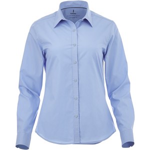 Elevate Life 38169 - Hamell långärmad stretchskjorta dam Light Blue