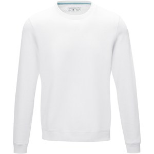 Elevate NXT 37512 - Jasper herr rundhalsad tröja GOTS ekologiska material White