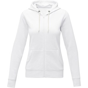 Elevate Essentials 38230 - Theron hoodie med dragkedja dam White