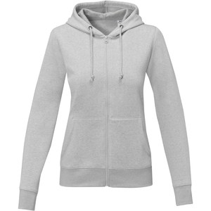 Elevate Essentials 38230 - Theron hoodie med dragkedja dam Heather Grey