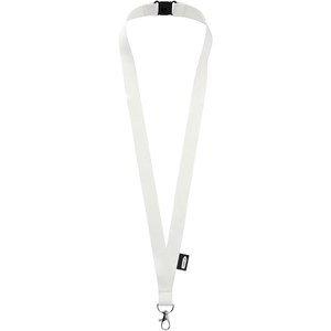 PF Concept 102517 - Tom nyckelband återvunnet PET med säkerhetsklämma White