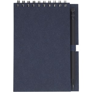 PF Concept 107750 - Luciano Eco anteckningsbok med spiral och penna – liten Dark Blue