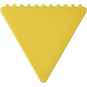 PF Concept 104252 - Frosty triangelformad isskrapa av återvunnen plast Yellow