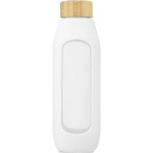 PF Concept 100666 - Tidan 600 ml flaska i borosilikatglas med silikongrepp White