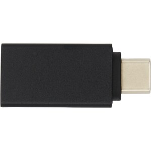 Tekiō® 124210 - ADAPT USB-C till USB-A 3.0-adapter av aluminium Solid Black
